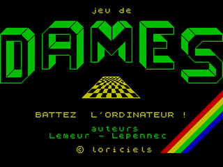 ZX GameBase Jeu_de_Dames Loriciels 1984