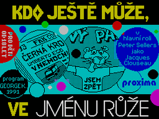 ZX GameBase Jmeno_Ruze_(128K) Proxima_Software 1991