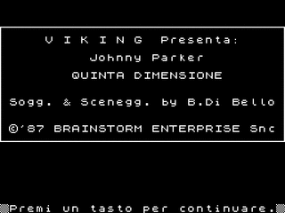 ZX GameBase Johnny_Parker:_Quinta_Dimensione Viking 1987