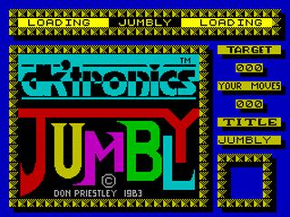 ZX GameBase Jumbly DK'Tronics 1983