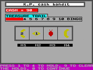 ZX GameBase K.P._Cash_Bandit! Outlet 1990