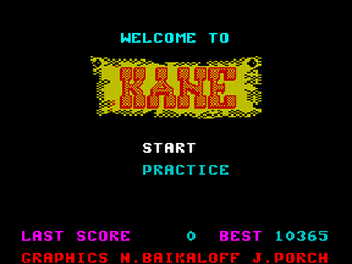 ZX GameBase Kane Mastertronic 1986