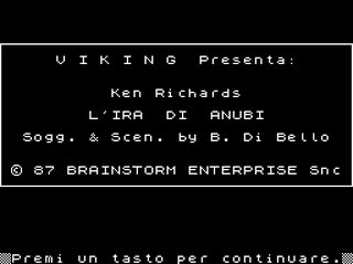 ZX GameBase Ken_Richards:_L'Ira_di_Anubi Viking 1987
