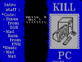 ZX GameBase Kill_PC_(TRD) Z-Group 1998