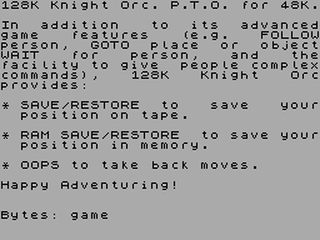 ZX GameBase Knight_Orc Rainbird_Software 1987