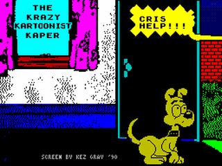 ZX GameBase Krazy_Kartoonist_Kaper,_The FSF_Adventures 1991