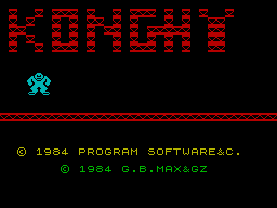 ZX GameBase Konghy Program_Software 1984