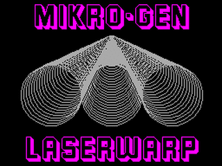 ZX GameBase Laserwarp Mikro-Gen 1983