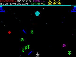 ZX GameBase Laserwarp Mikro-Gen 1983
