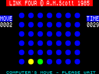 ZX GameBase Link_Four Spectrum_Computing 1985