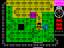 ZX GameBase Loco-Motion Mastertronic 1985