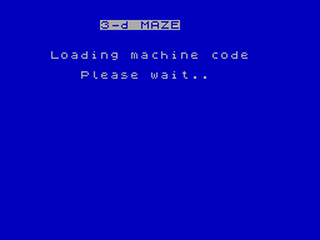 ZX GameBase 3D_Maze Spectrum_Computing 1985
