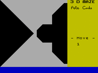 ZX GameBase 3D_Maze Spectrum_Computing 1985