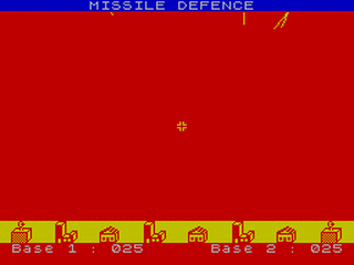 ZX GameBase Missile_Defence 16/48_Tape_Magazine 1985