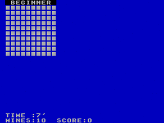 ZX GameBase Minesweeper SOFTEC 1995