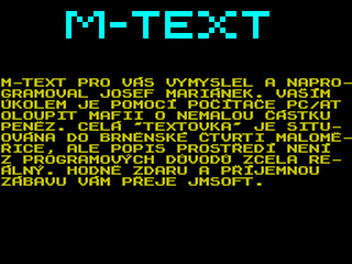 ZX GameBase M-Text J.H.C.S. 1991