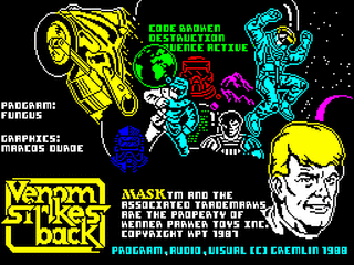 ZX GameBase MASK_III:_Venom_Strikes_Back Gremlin_Graphics_Software 1988