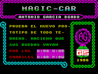 ZX GameBase Magic-Car Grupo_de_Trabajo_Software 1986