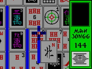 ZX GameBase Mah_Jongg Proxima_Software 1992
