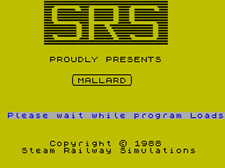 ZX GameBase Mallard_(+3_Disk) Steam_Railway_Simulations 1988