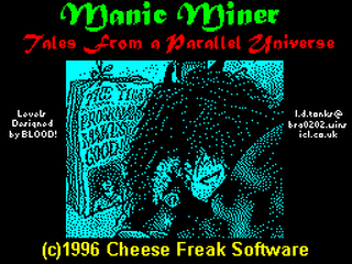 ZX GameBase Manic_Miner_3:_Tales_from_a_Parallel_Universe Cheese_Freak_Software 1996