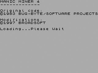 ZX GameBase Manic_Miner_4 Broadsoft 1997
