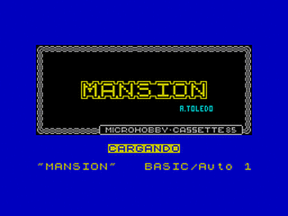 ZX GameBase Mansión MicroHobby 1985