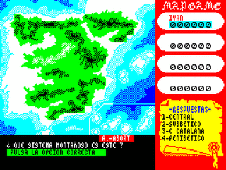 ZX GameBase Mapgame Erbe_Software 1985