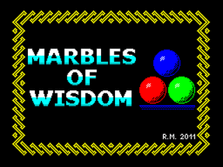 ZX GameBase Marbles_of_Wisdom Rafal_Miazga 2011