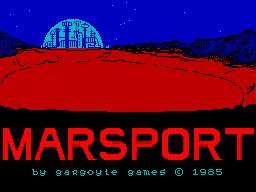 ZX GameBase Marsport Gargoyle_Games 1985