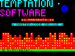 ZX GameBase Master-Code_Deluxe Temptation_Software 1983