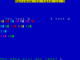ZX GameBase Matchsticks ZX_Computing 1982