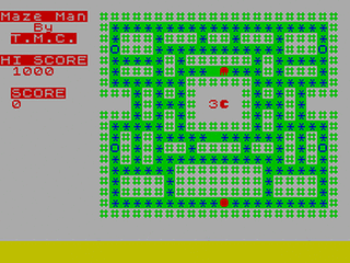 ZX GameBase Maze-Man ZX_Computing 1982
