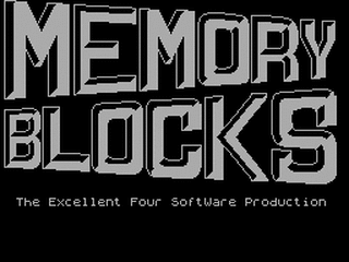 ZX GameBase Memory_Blocks_(TRD) Excellent_Four_Software