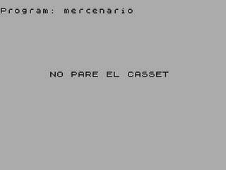 ZX GameBase Mercenario VideoSpectrum 1987