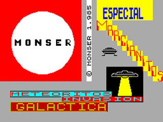 ZX GameBase Meteoritos Monser 1985