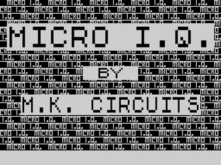 ZX GameBase Micro_IQ M.K._Circuits 1983