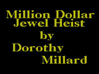 ZX GameBase Million_Dollar_Great_Jewel_Heist,_The The_Guild 1992