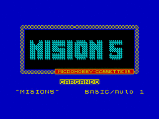 ZX GameBase Misión_5 MicroHobby 1985