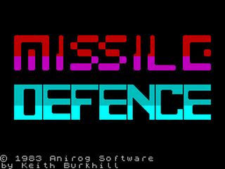 ZX GameBase Missile_Defence Anirog_Software 1983
