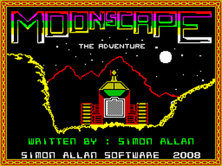ZX GameBase Moonscape:_Escape_from_the_Moon Simon_Allan_Software 2008