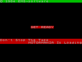 ZX GameBase Motor_Mania EMS_Software 1984