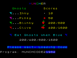 ZX GameBase Muncher! Silversoft 1982