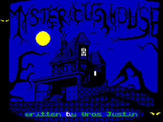 ZX GameBase Mysterious_House Uros_Justin 1985