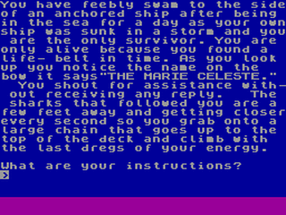 ZX GameBase Marie_Celeste_Adventure Walrus_Computing 1985
