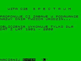 ZX GameBase Nazwa_Dnia Janusz_Gajewicz 1985
