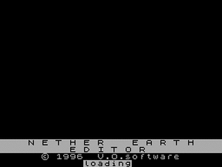 ZX GameBase Nether_Earth_Editor V.O.software 1996