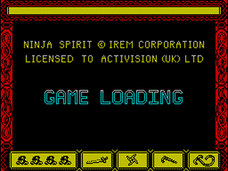 ZX GameBase Ninja_Spirit Activision 1990