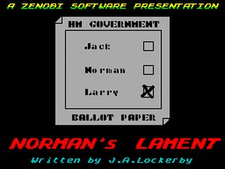 ZX GameBase Norman's_Lament Zenobi_Software 1990