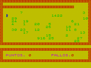 ZX GameBase Number_Man Grupo_de_Trabajo_Software 1986